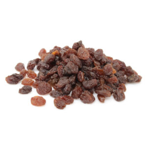 Pasas de uva negra sin semillas