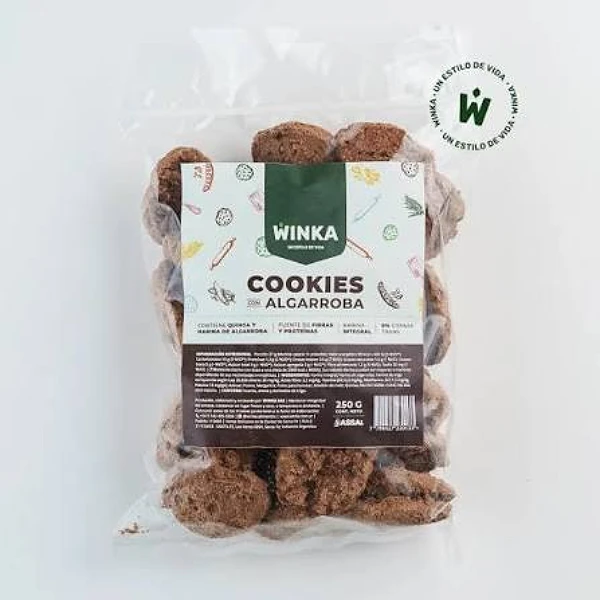 Cookies integrales de Algarroba-Quinoa Winka